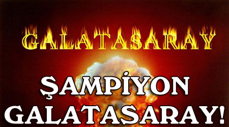 Şampiyon Galatasaray Resim